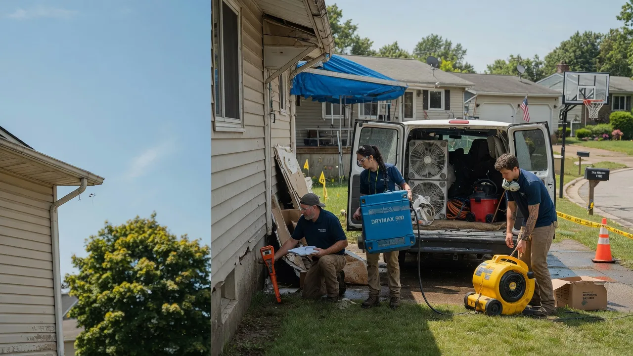 Ceiling Leak Cleanup in Rosemount, MN near me